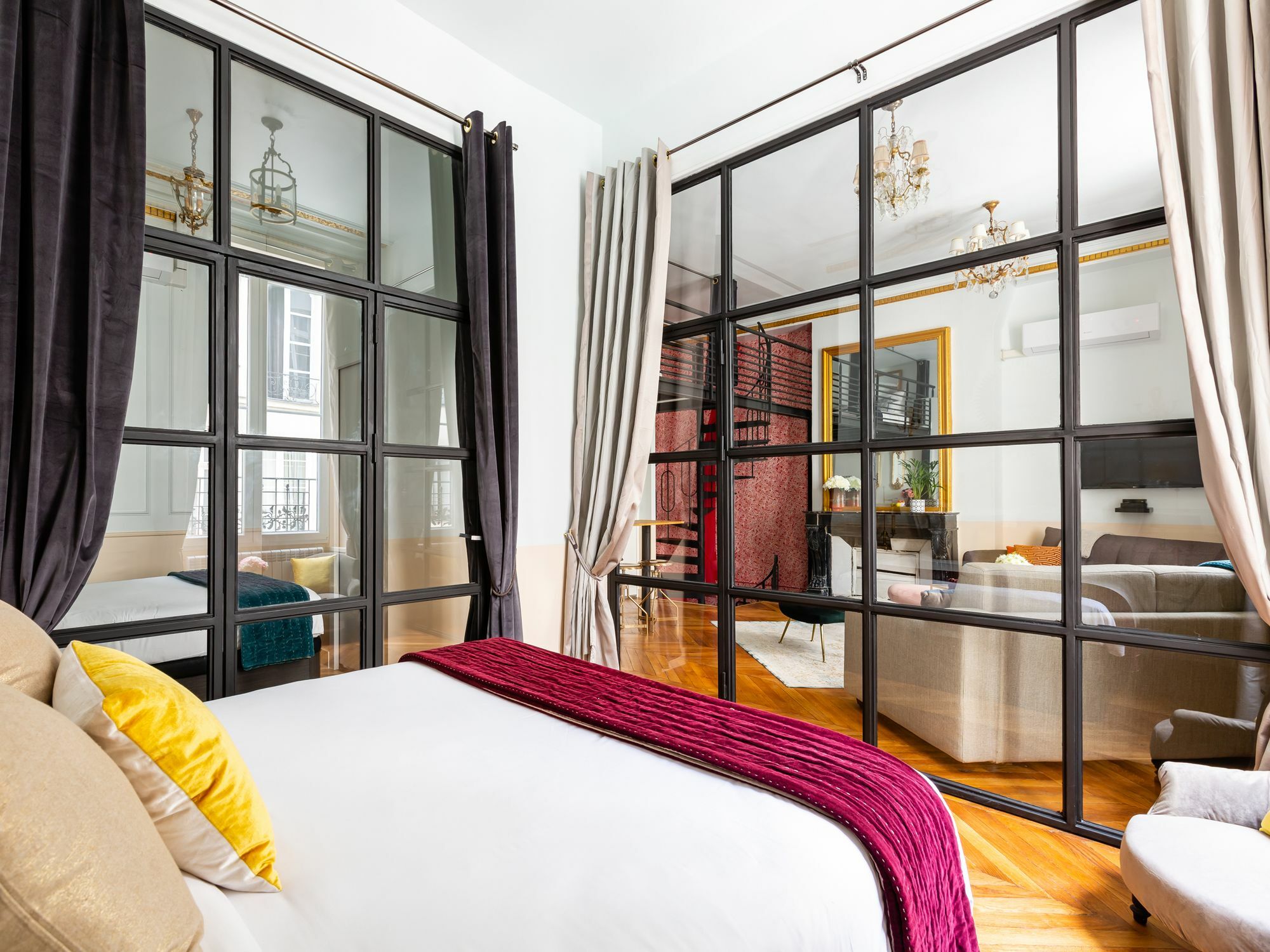 Luxury 3 Bedroom With Ac -louvre Marais *