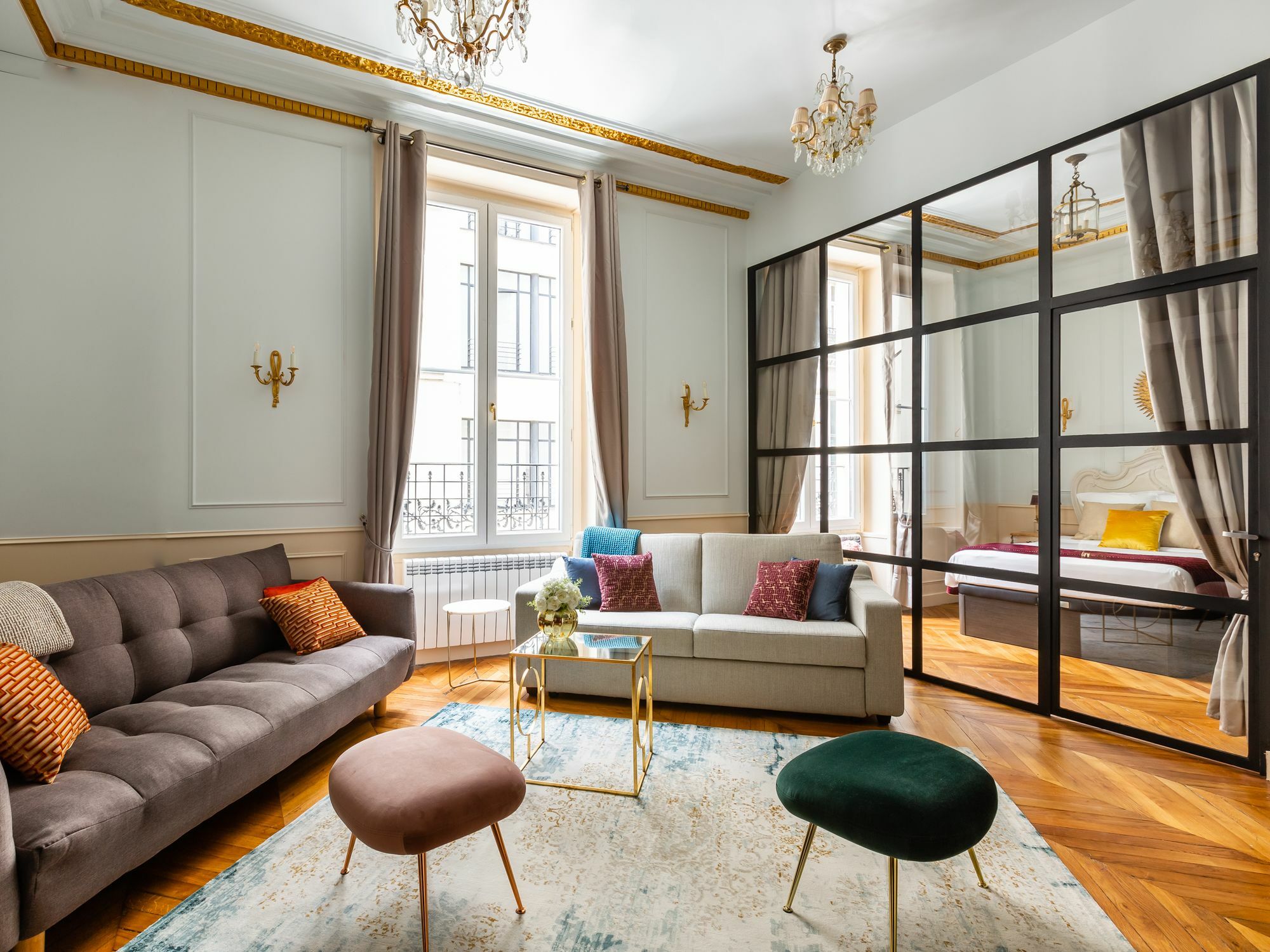 Luxury 3 Bedroom With Ac -louvre Marais Paris