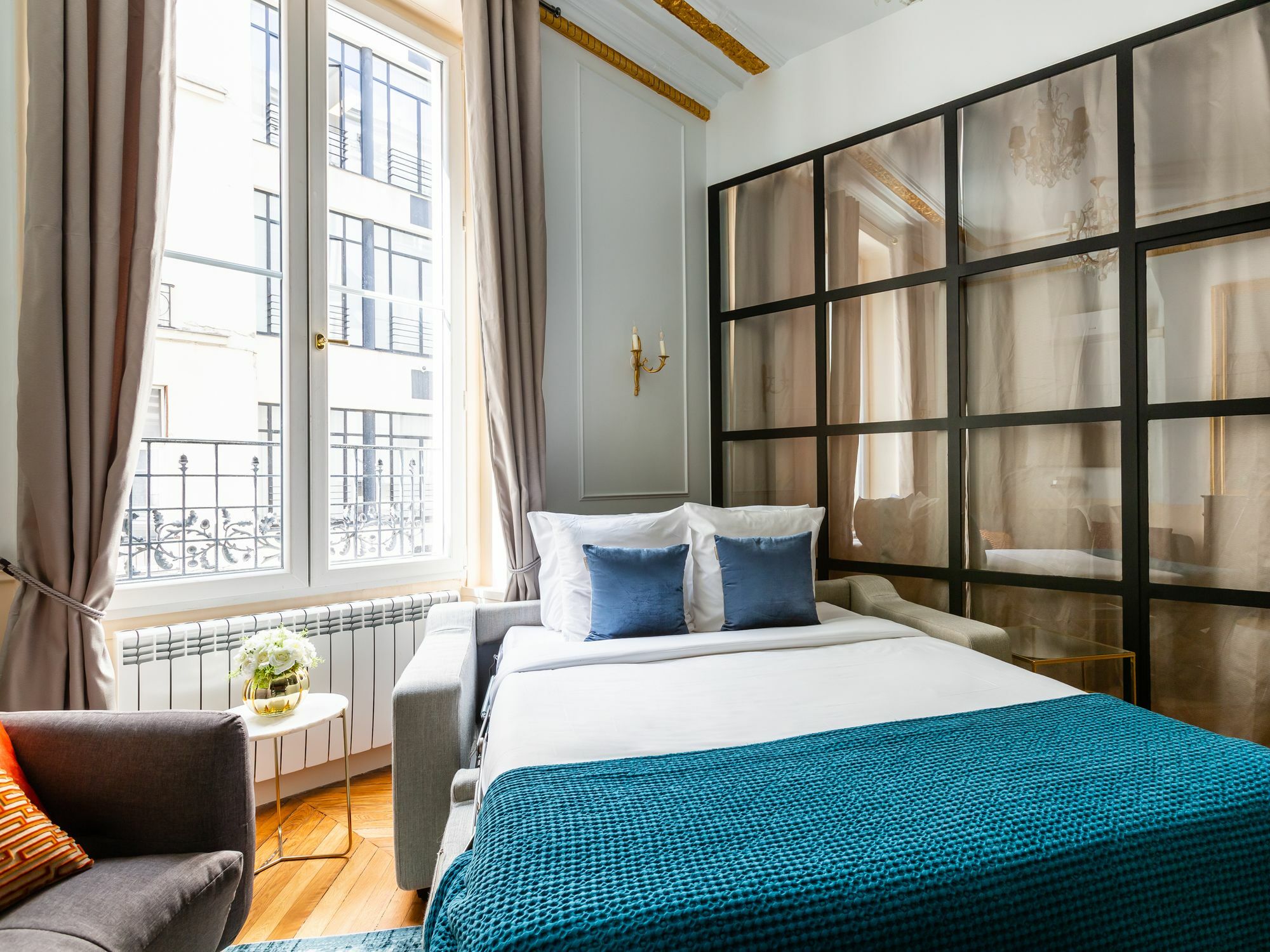 Apartment Luxury 3 Bedroom With Ac -louvre Marais Paris
